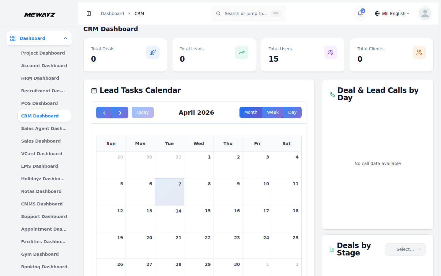 Mewayz CRM & Sales module