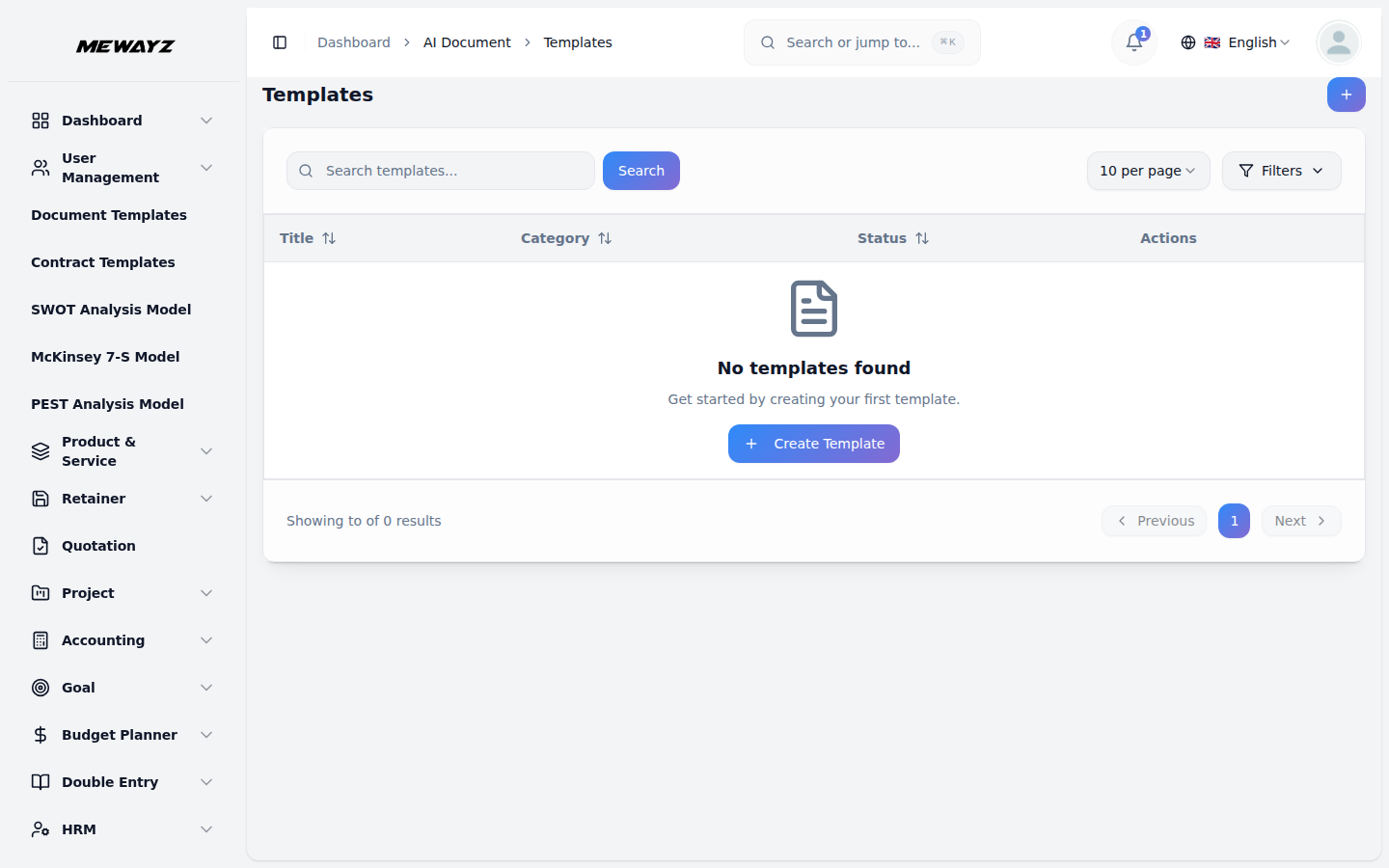 Mewayz AI tools for content generation, email writing, and marketing automation