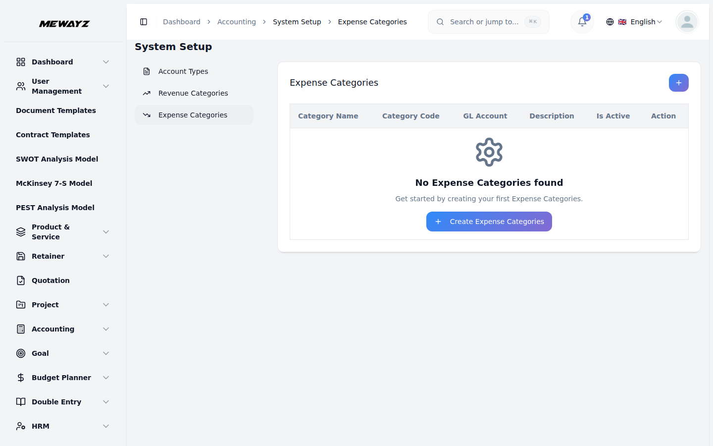 Mewayz expense tracking with categories and approval workflow